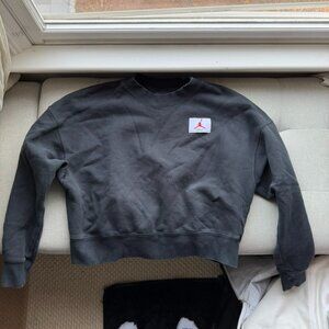 Black Jordan crewneck